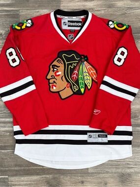 Reebok Patrick Kane Chicago Blackhawks NHL Jersey Size L